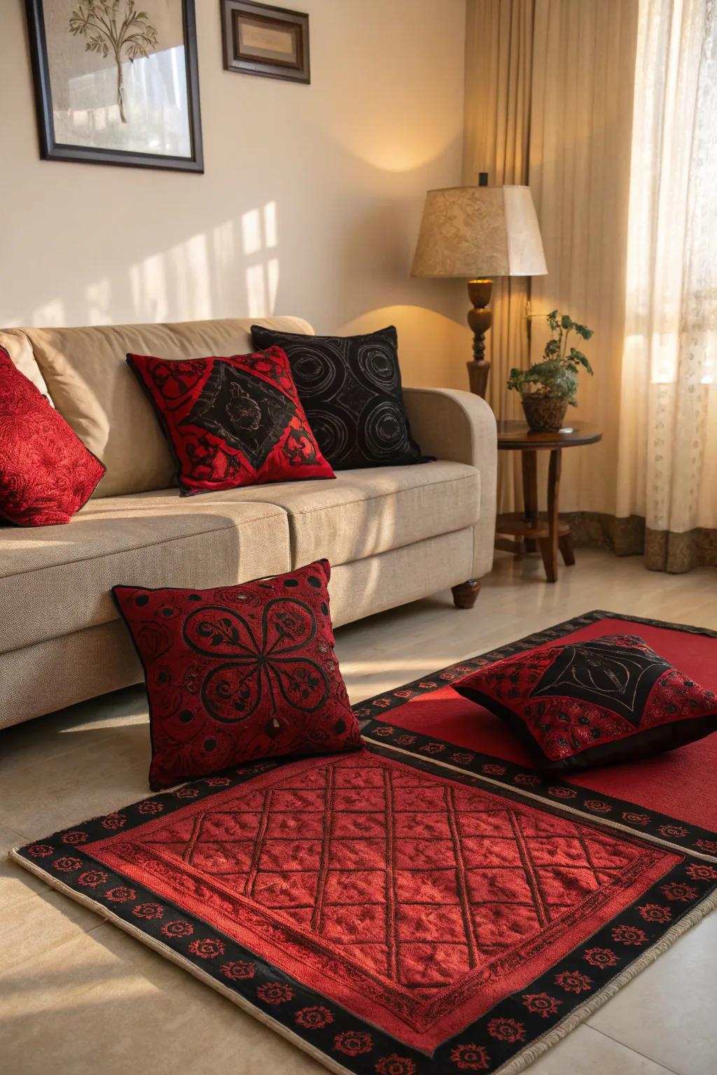 Ornamental components can unify your setting.