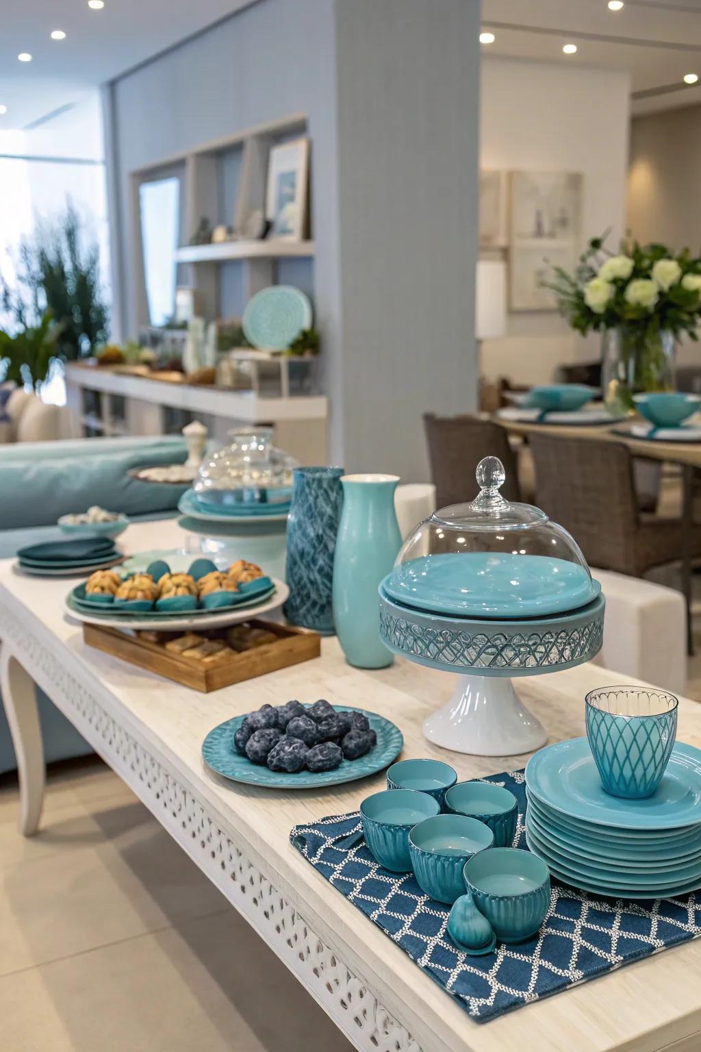 A consistent style through precise color coordination.