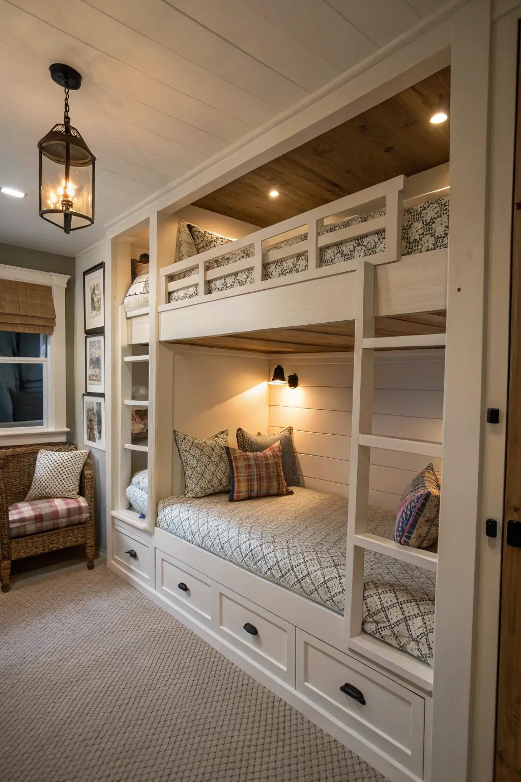Beyond mere sleeping quarters: a space for leisure and unwinding.