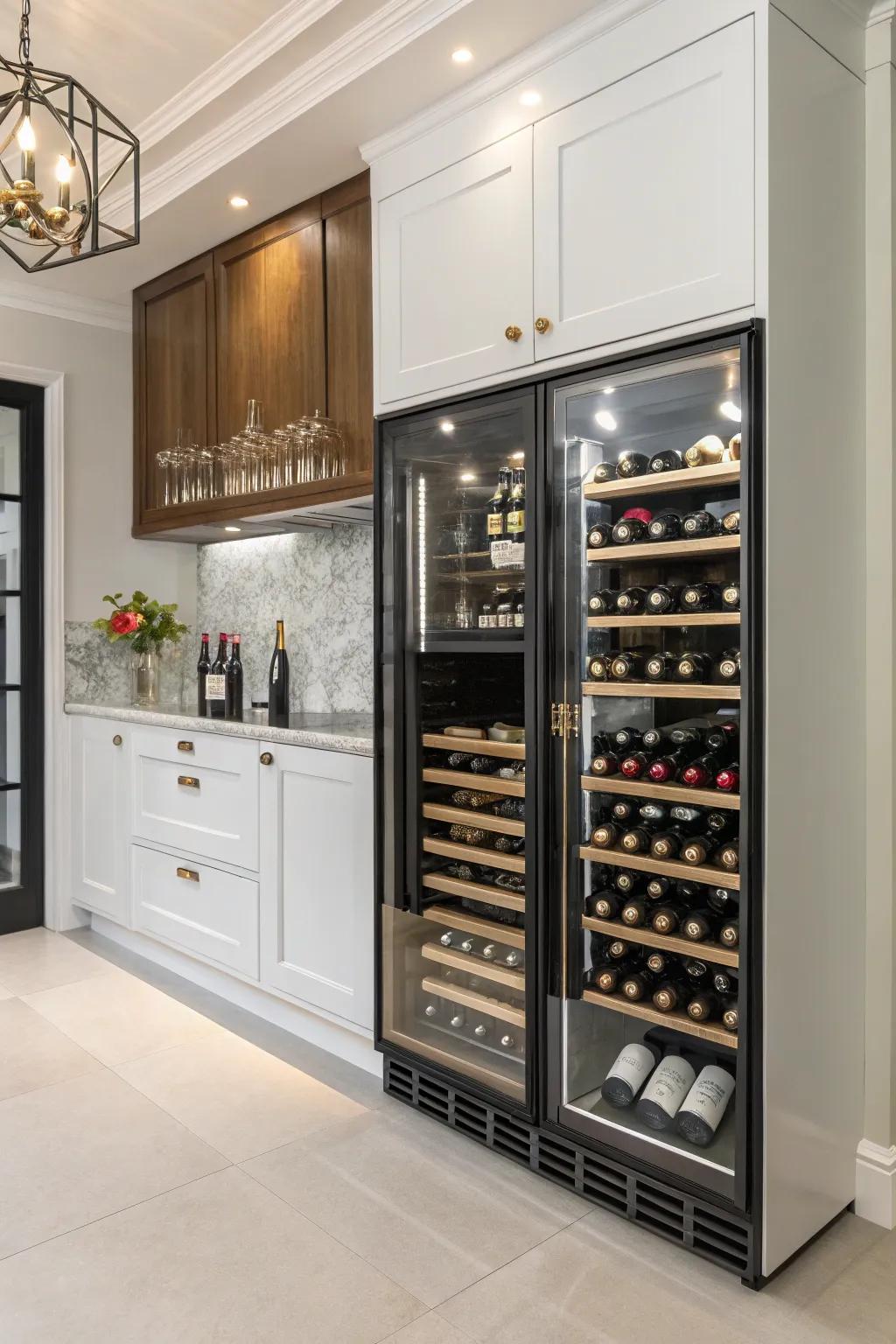 Bespoke wine racks can transform your wine storage into a refined exhibition.