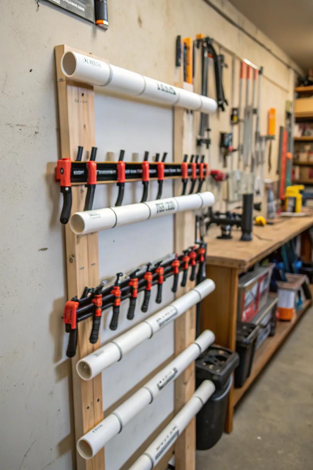 PVC conduits provide an economical and sturdy arrangement method.