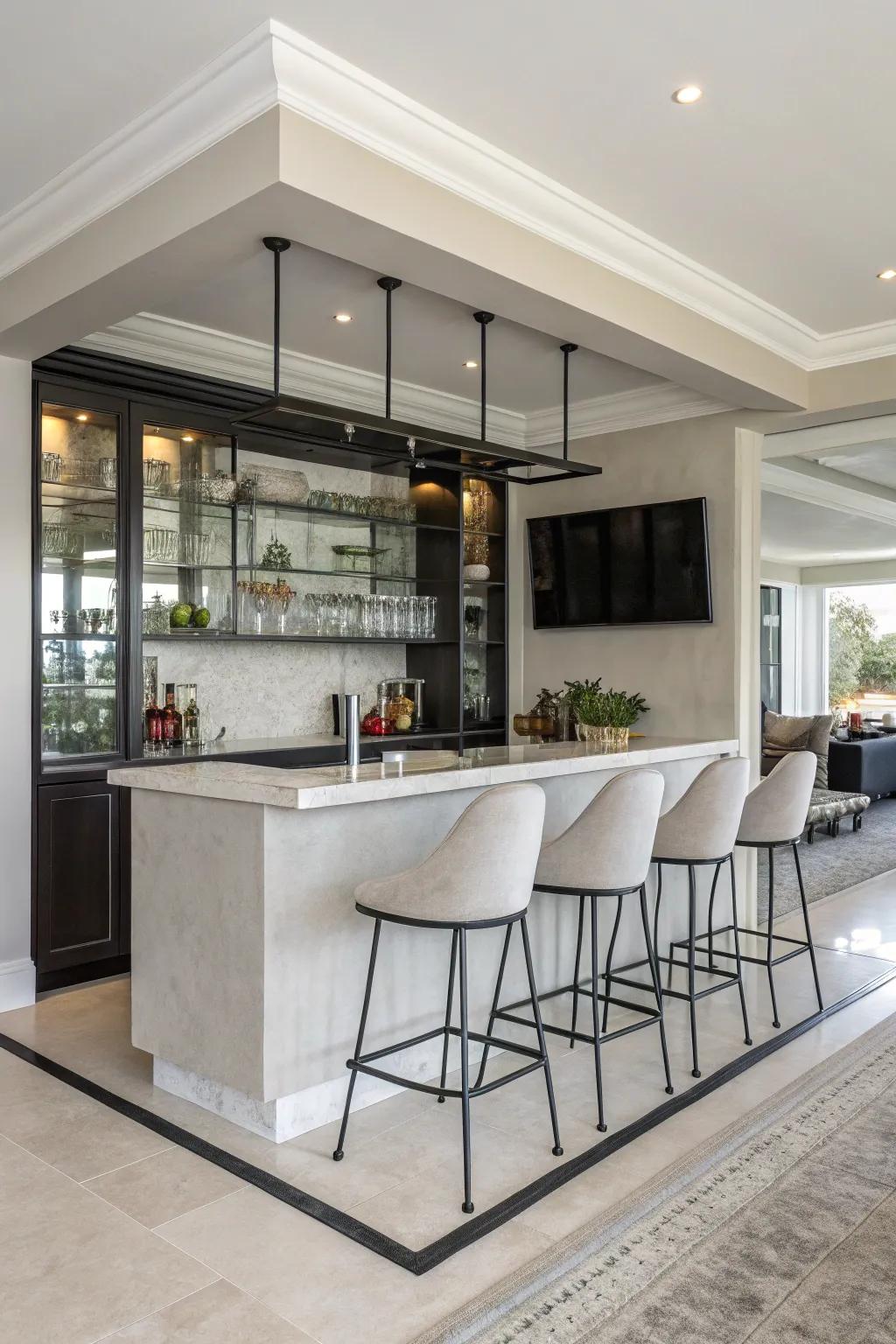 Achieve sophistication with minimalist design.