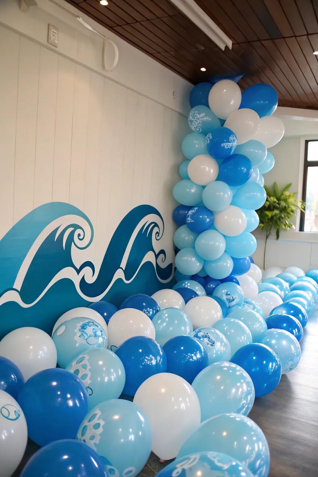 Balloon waves contribute a lively oceanic detail.