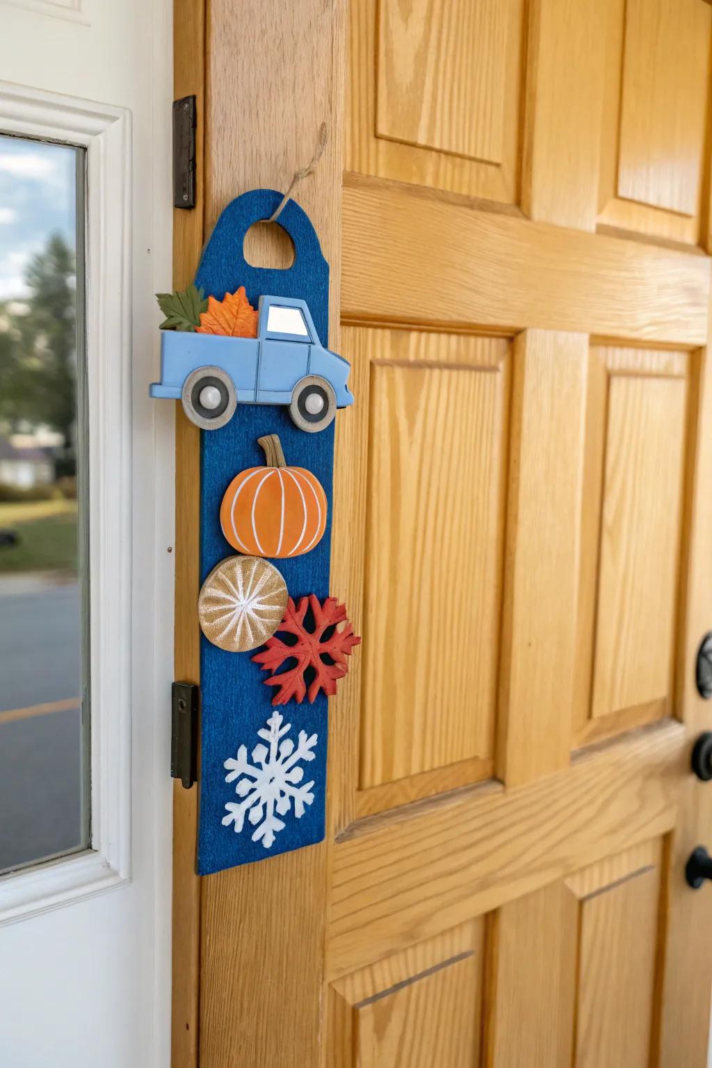 A versatile transporter motif, highlighting seasonal enchantment.