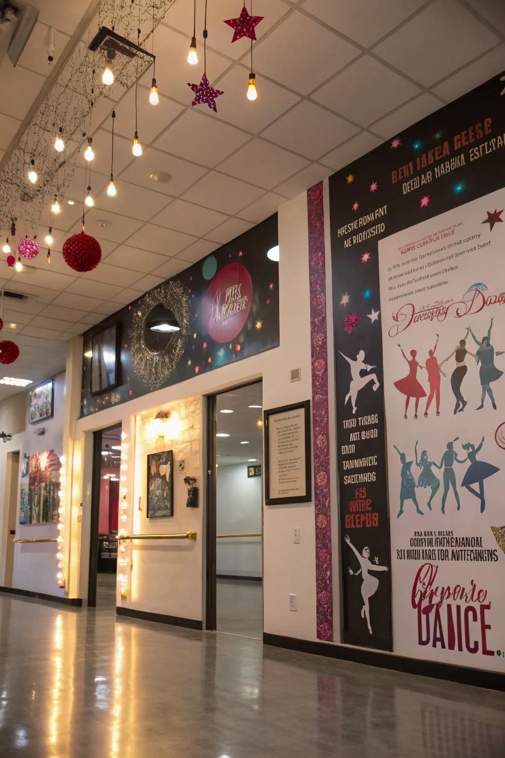 Dance-inspired art injects style and enthusiasm.