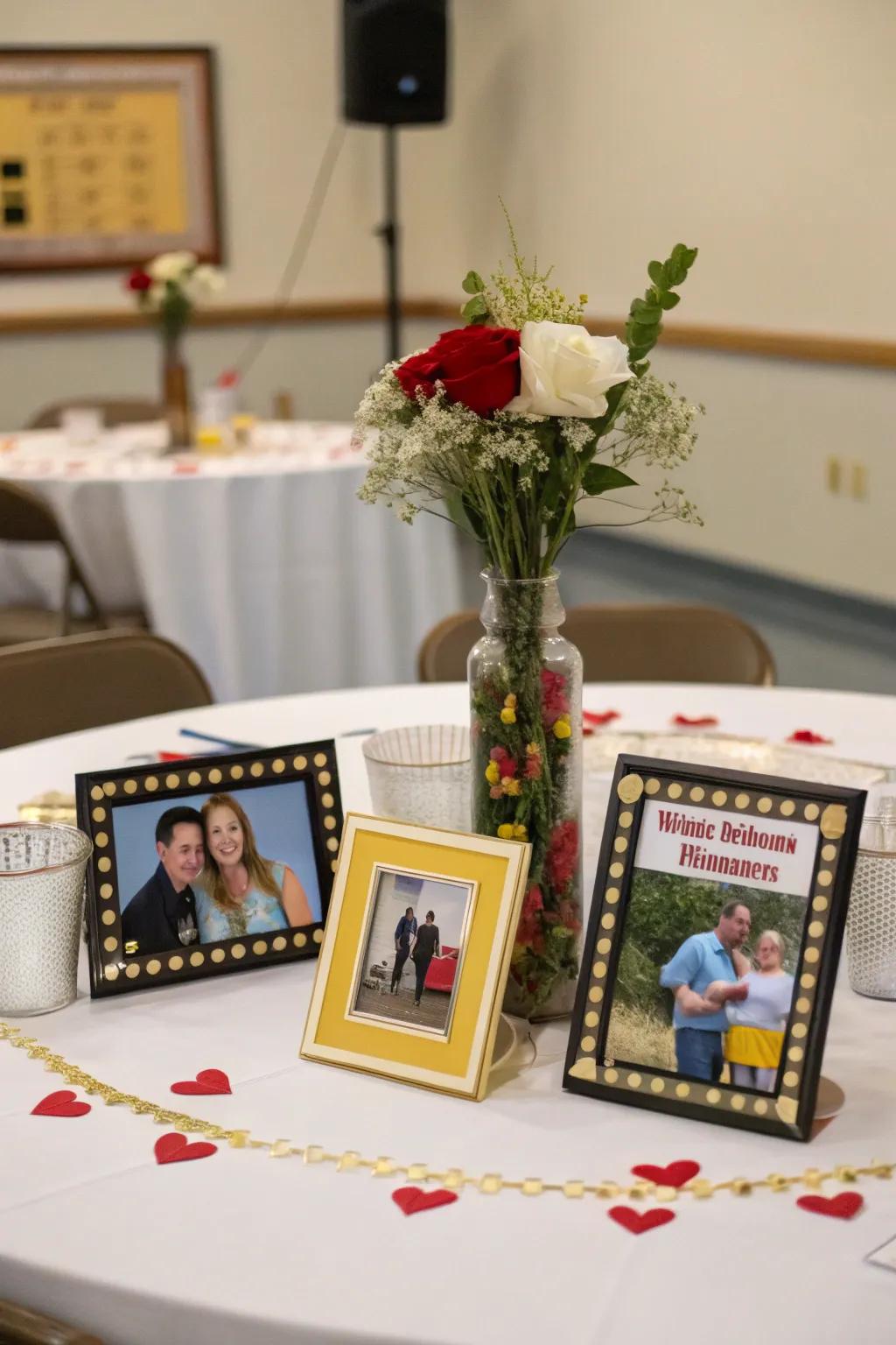 Displays that narrate a story and promote discussions.