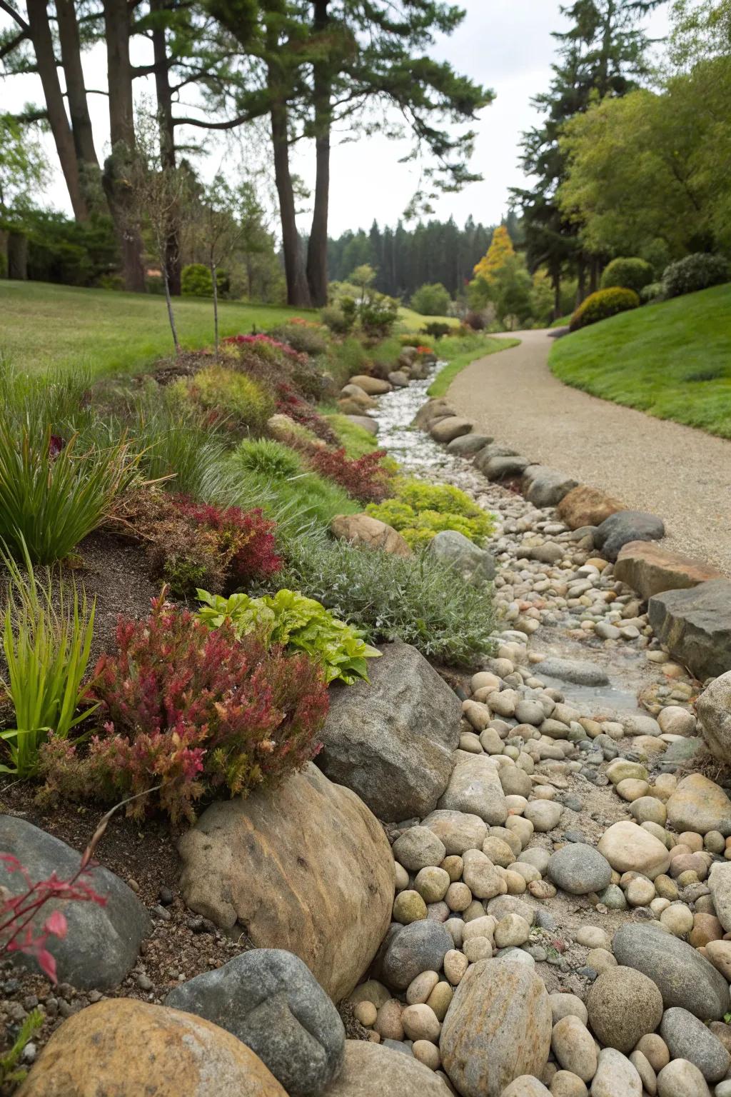 An artistic channel design that impeccably stabilizes charm and practicality.
