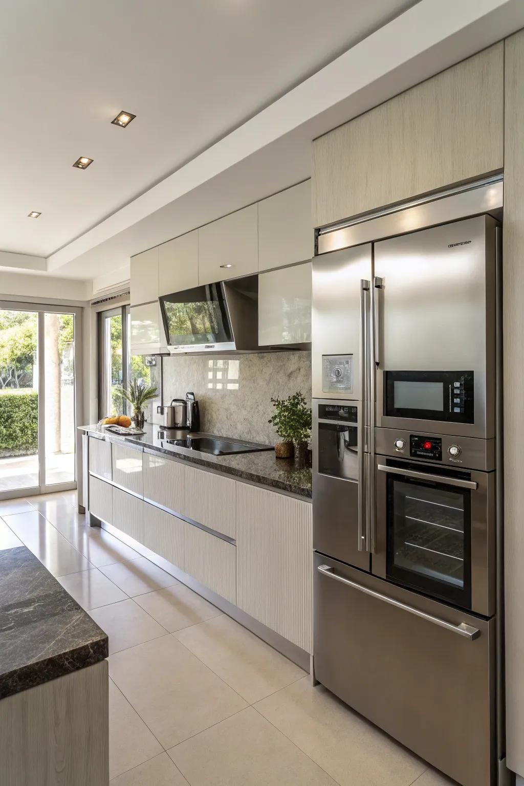 Premium appliances that blend style and technology.