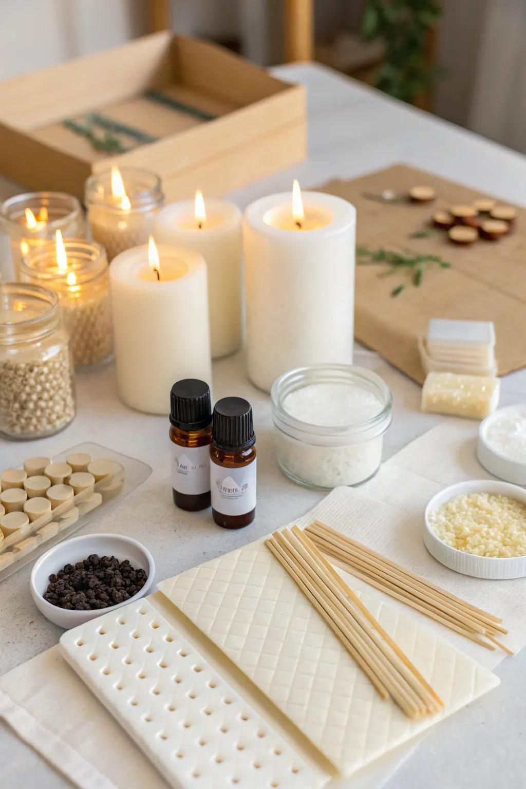 Use your imagination to create unique scents that will fill your house.