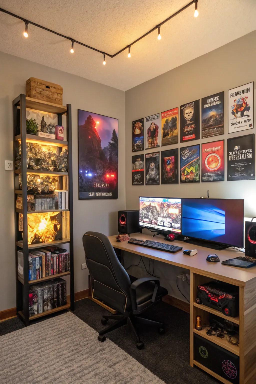 Wall art customizes your gaming space and reflects your unique style.