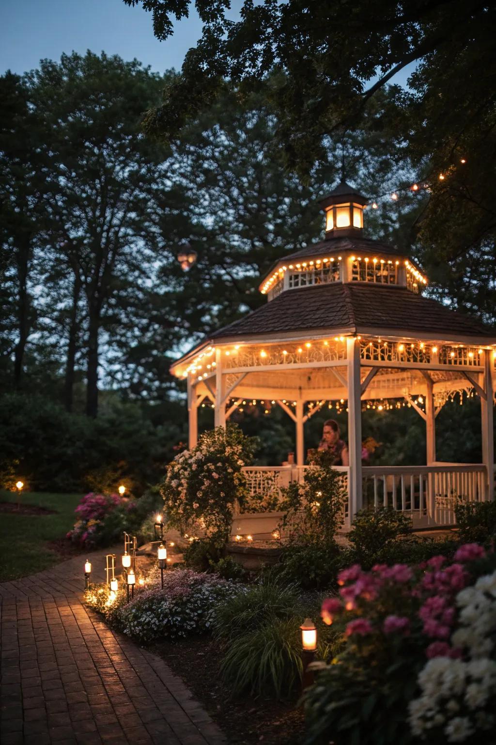 Transform your haven with snug solar lighting.