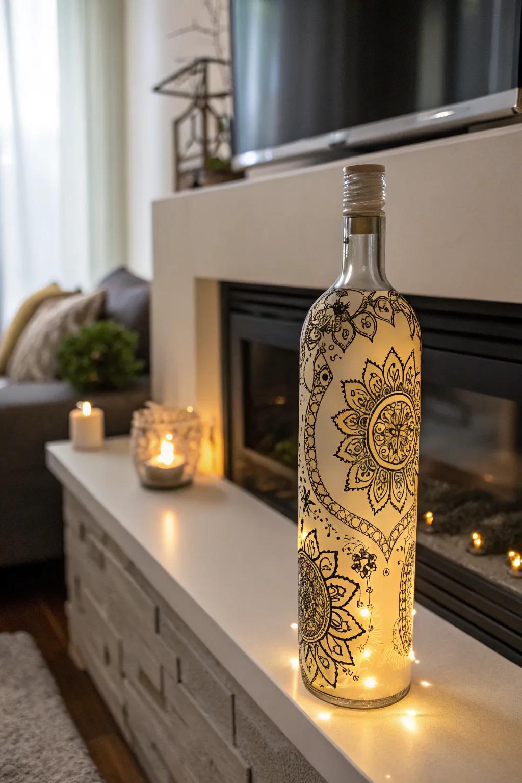 Exquisite form designs breathing life into a glass container.