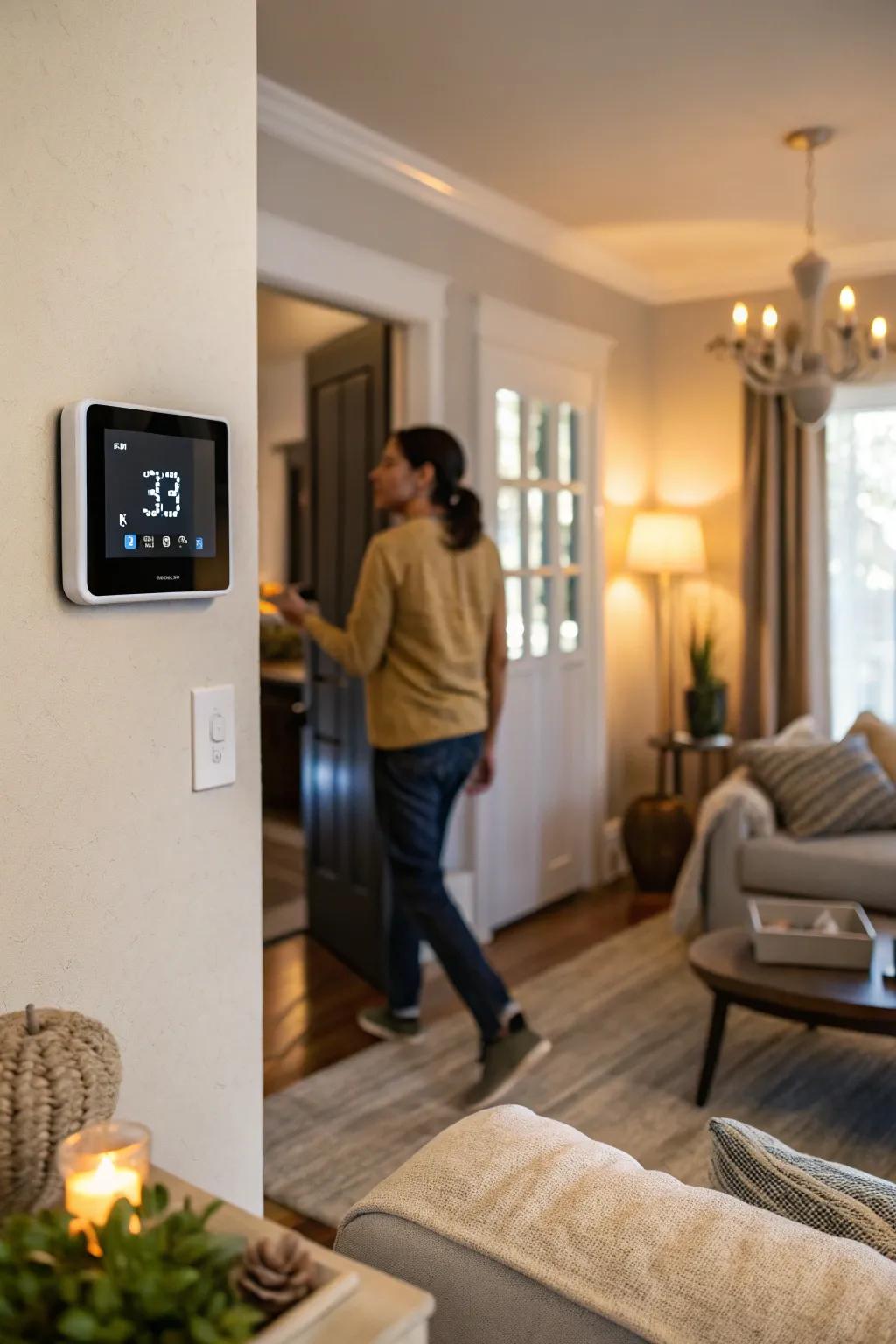 A warm greeting with heating that activates the moment you arrive.