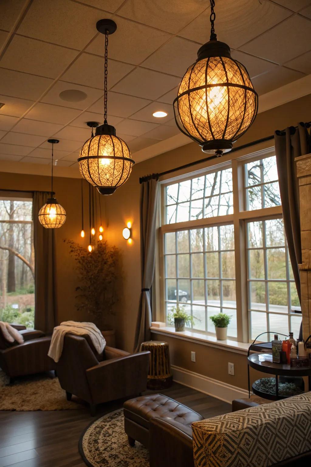Lighting sets the mood and enhances functionality in your salon.