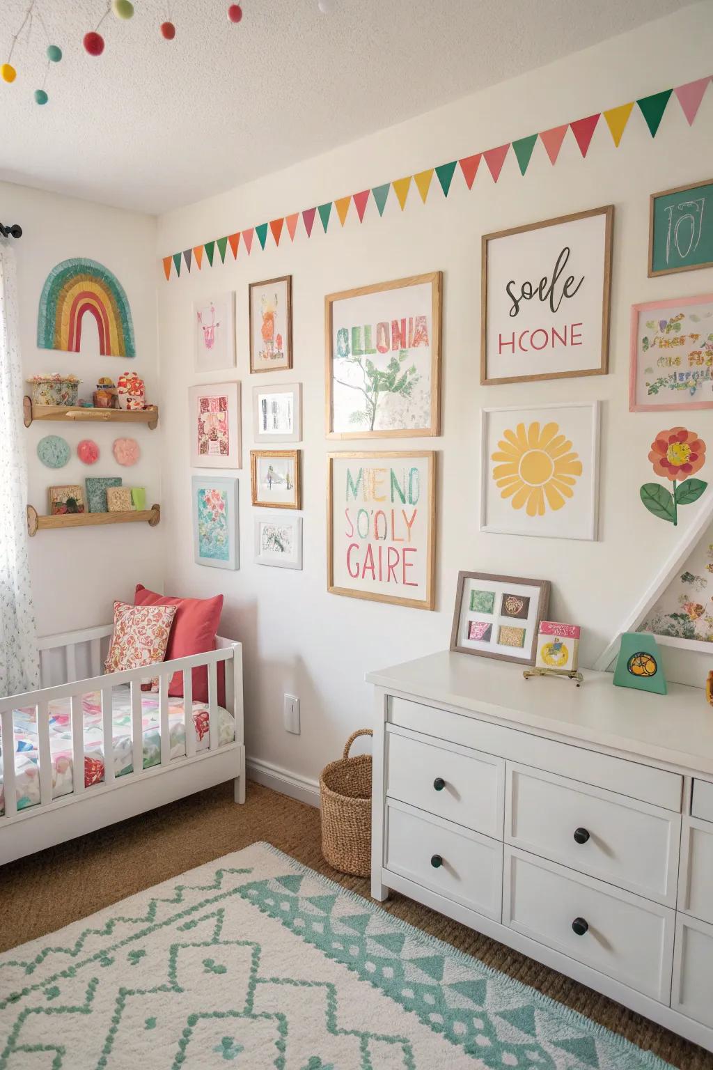 Personalized touches that render the room uniquely theirs.
