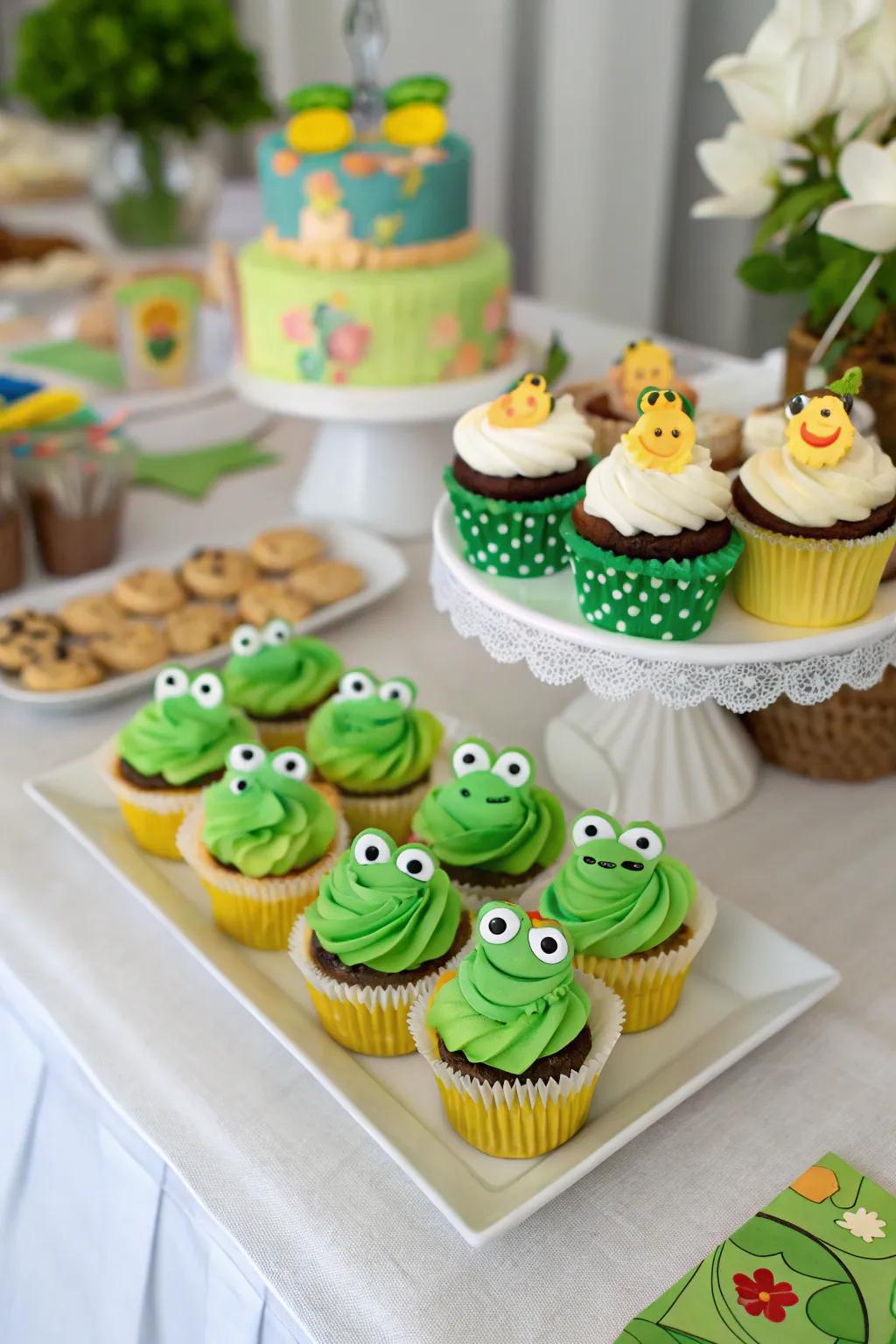 Leap Year cupcakes offer a delectable addition to your festivity.