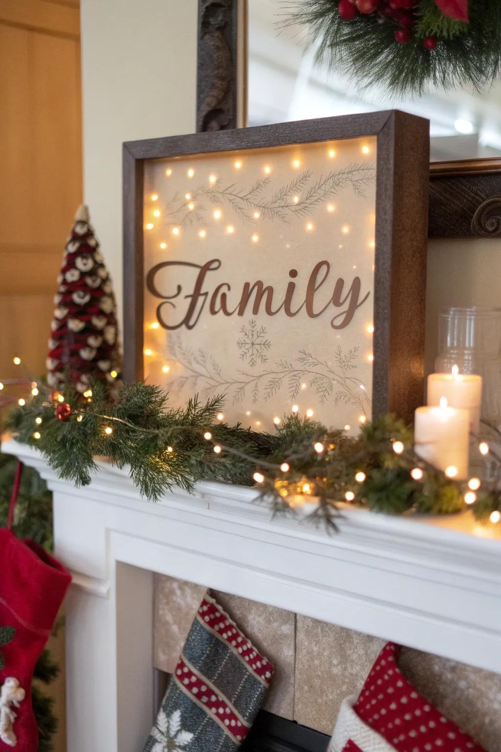 A bespoke diorama imbued with a family essence