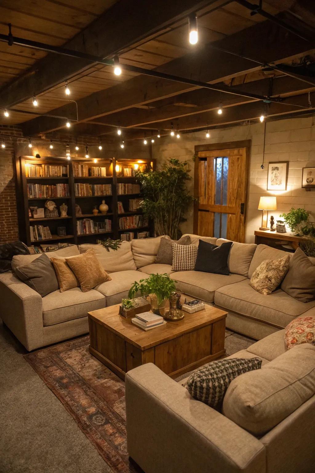 Relax in a welcoming lounge space designed for comfort and conversation.