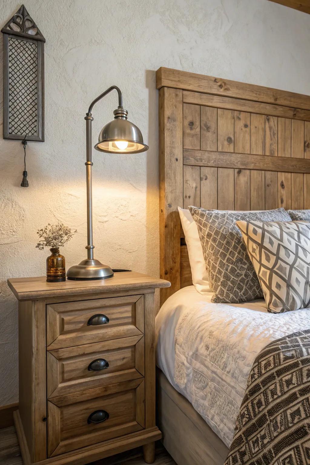 Textures introduce depth and appeal.