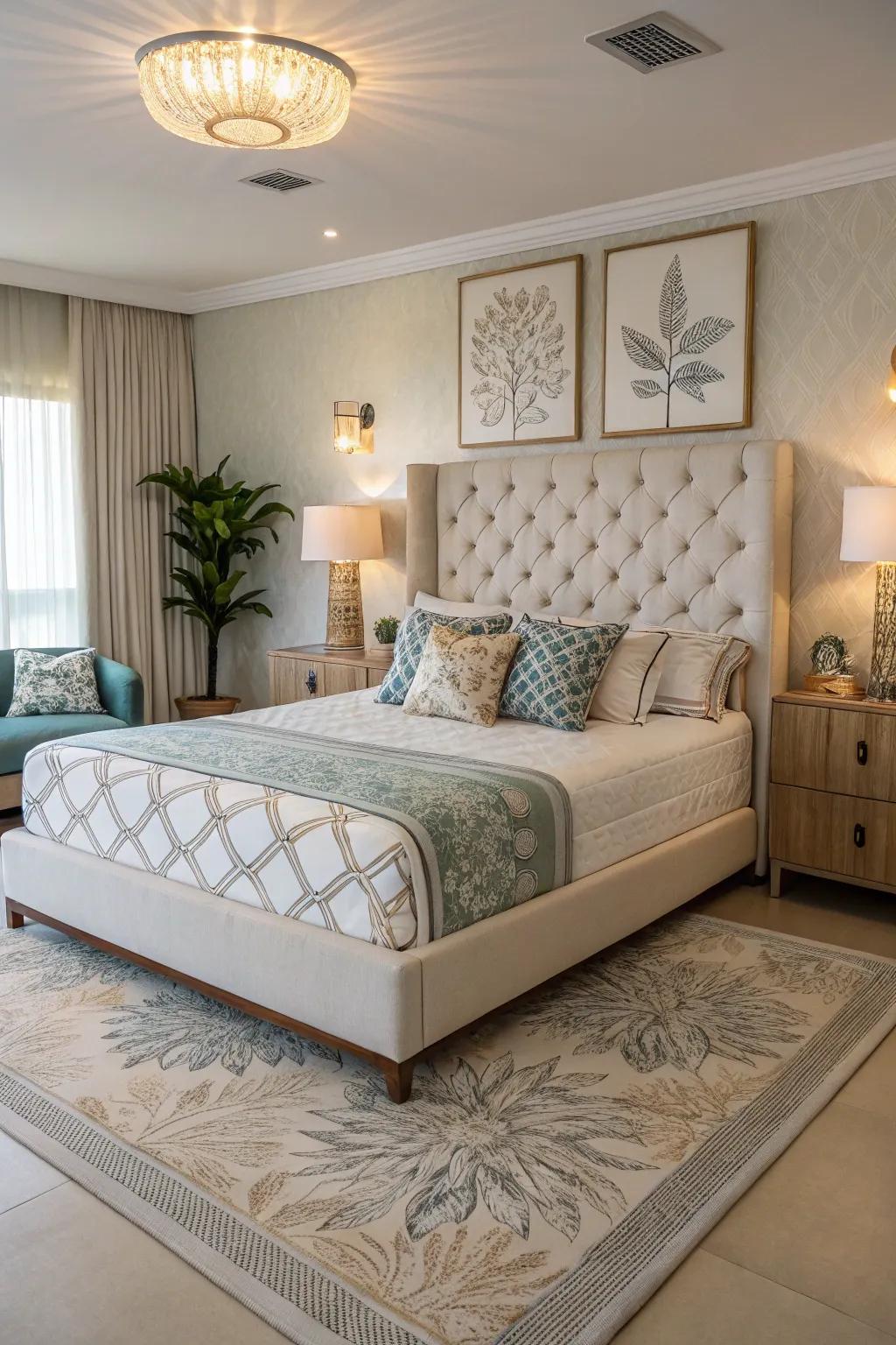 A focal piece can transform your bedroom into a design masterpiece.