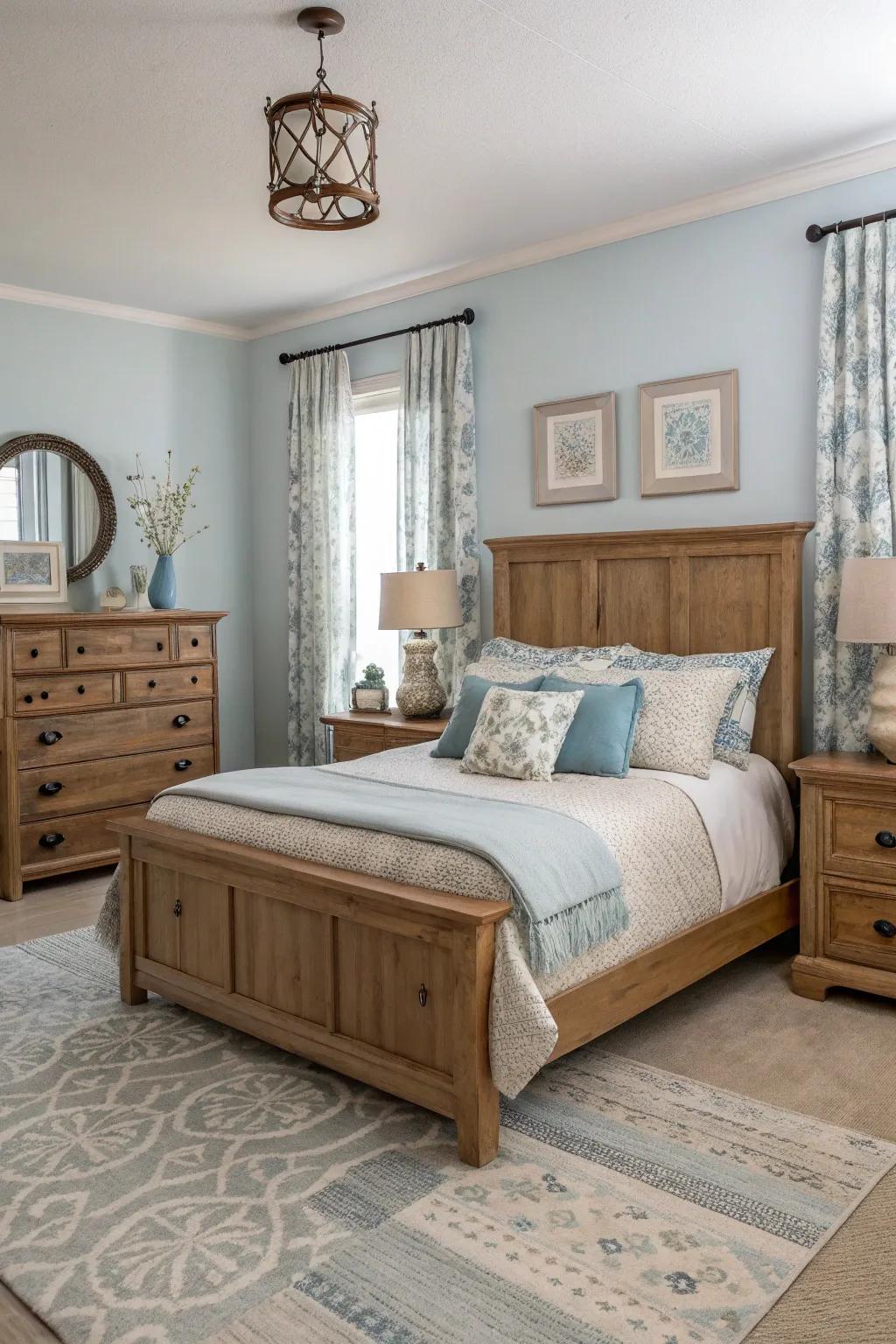 Subtle shades highlight the organic beauty of wood.