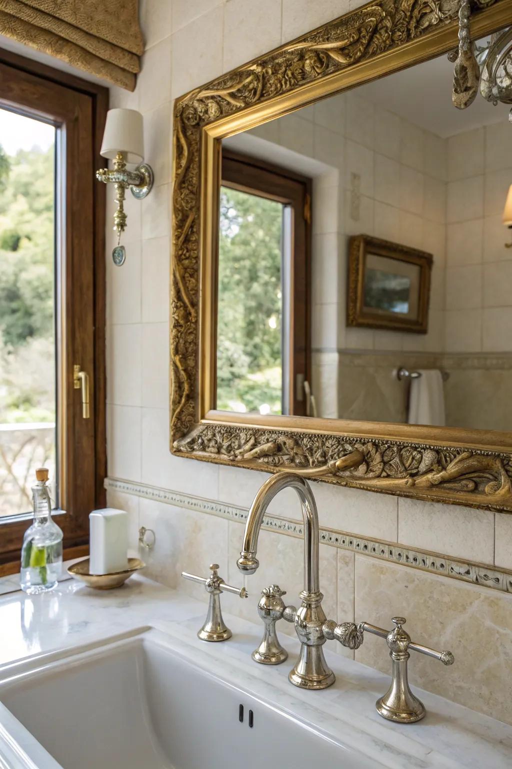 Refined fixtures impart a hint of sophistication to your area.