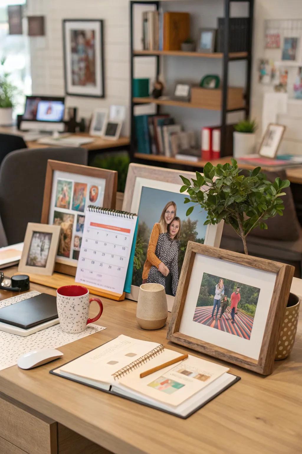 Customize your space with treasured memories.