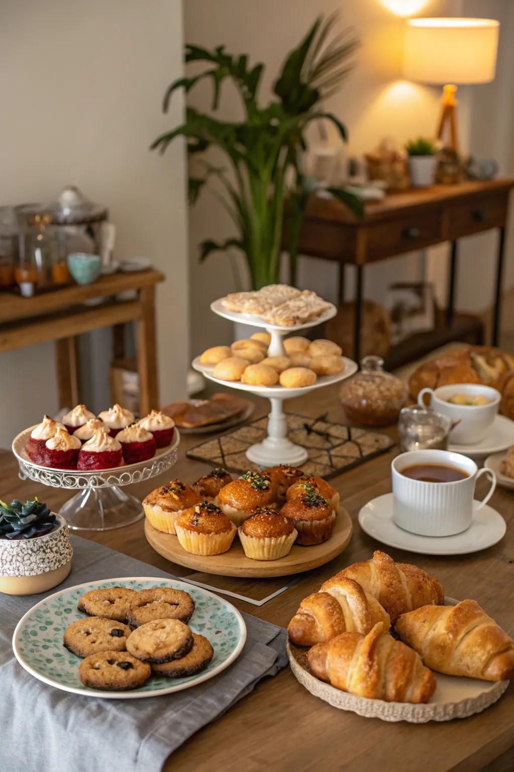 Themed snacks can improve the open house visit.