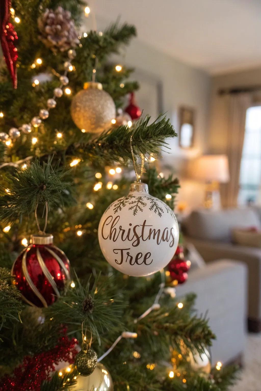 Personalized ornaments with family names craft lasting memories.