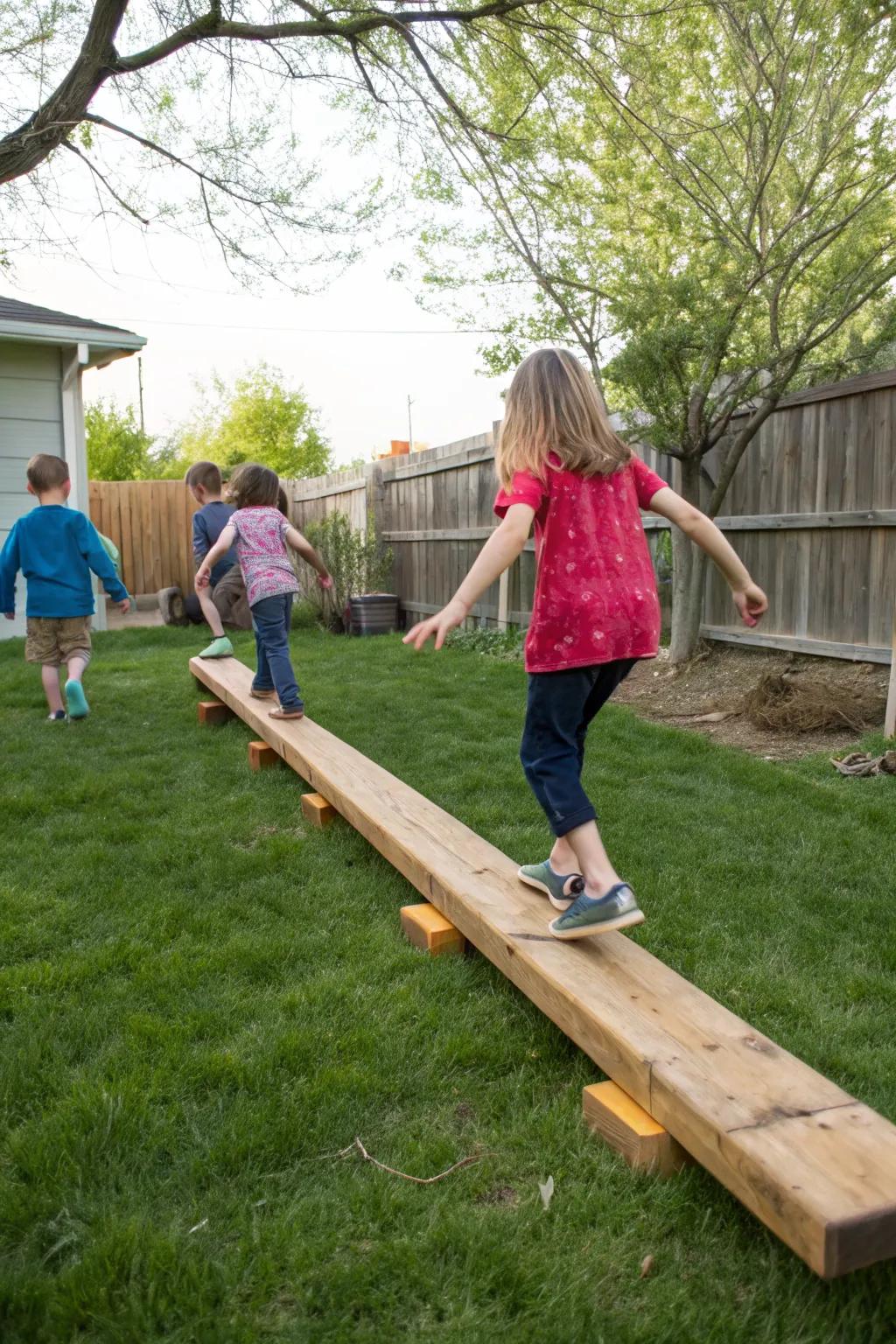 Convey the thrill of pirate escapades with a 'Stride the Plank' game.
