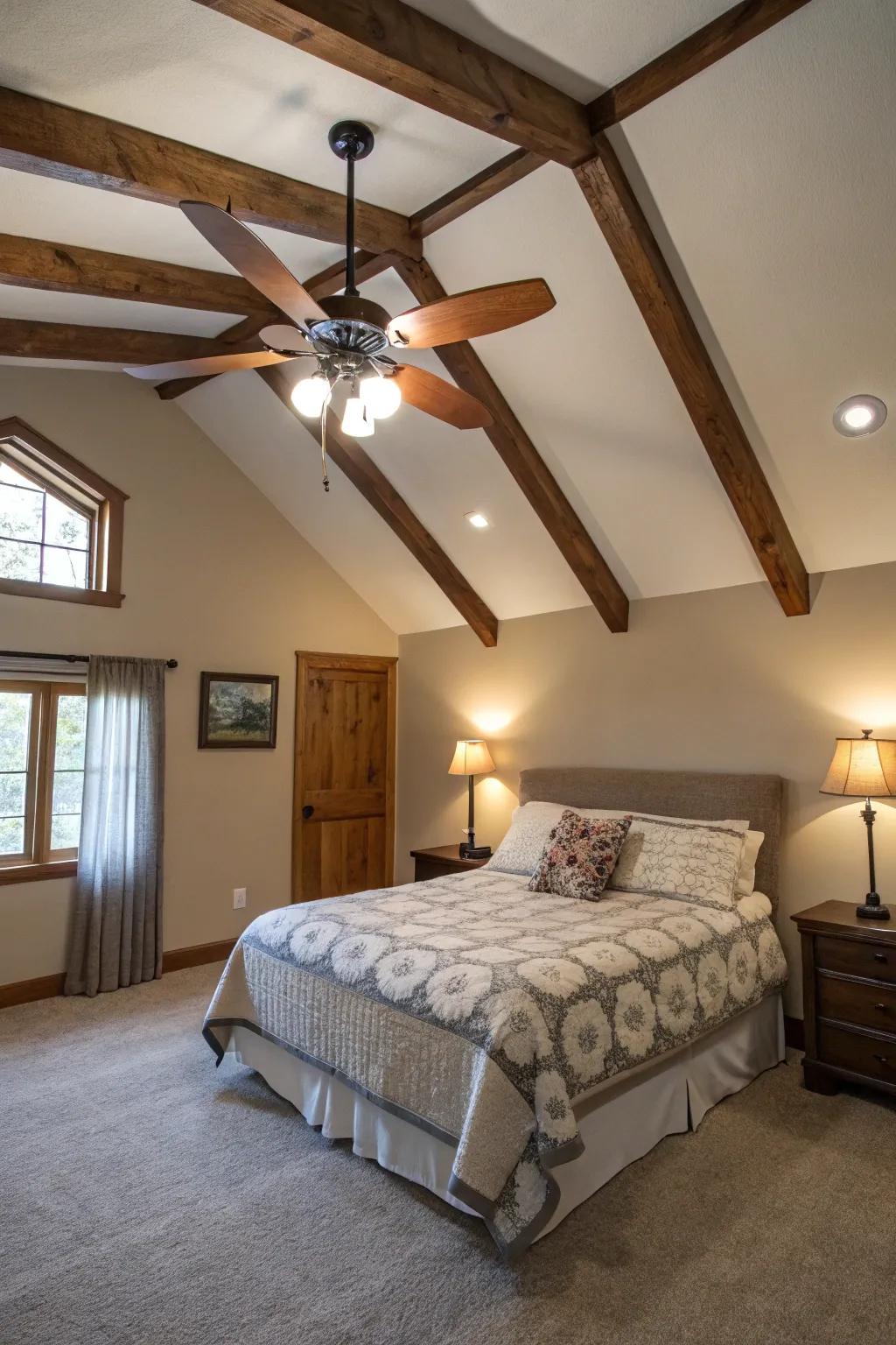 Combine comfort and style with fan-light models.