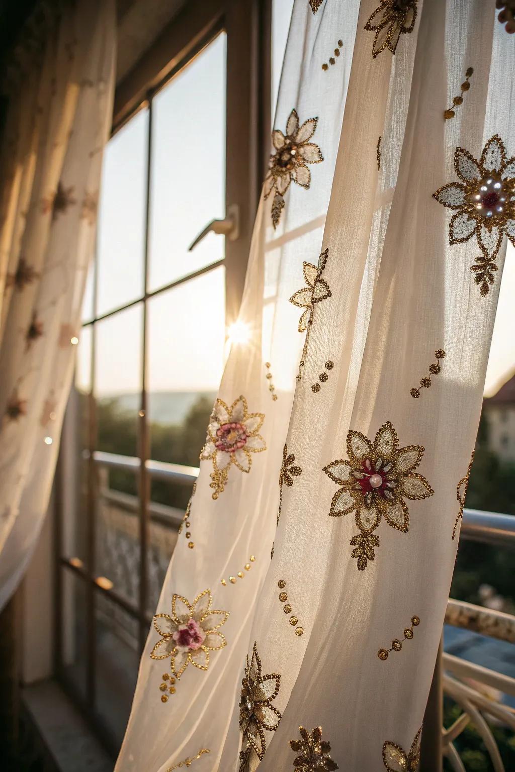 Blossom gem designs keep the essence of spring alive indoors.