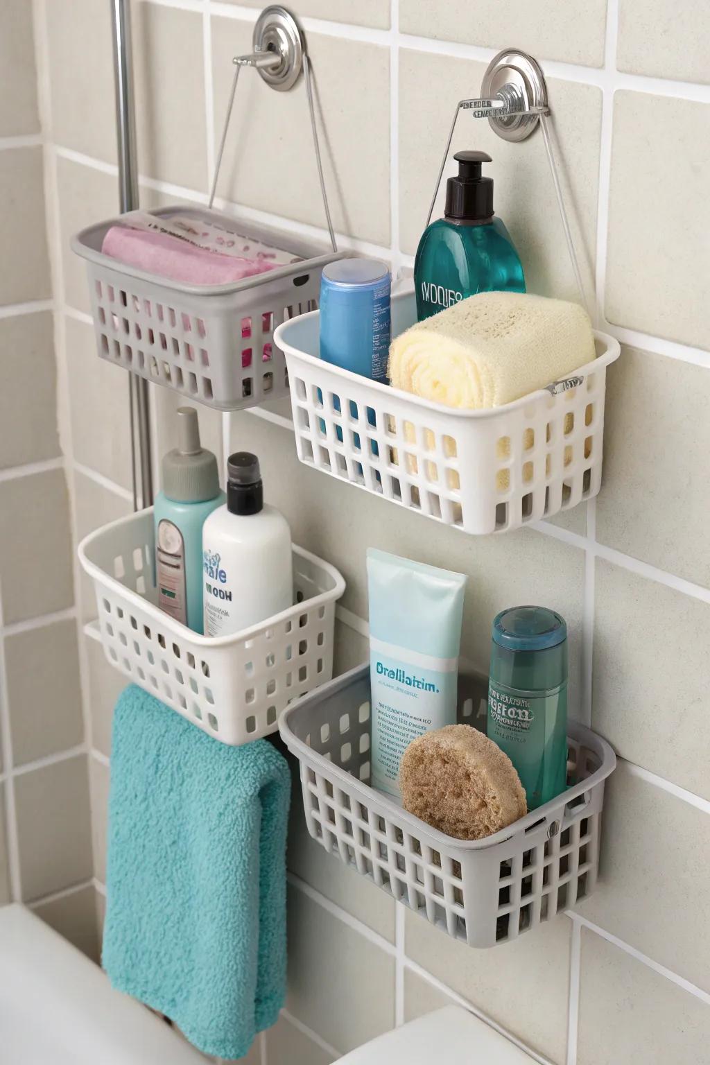 Suction cup containers deliver versatile storage without requiring permanent attachments.