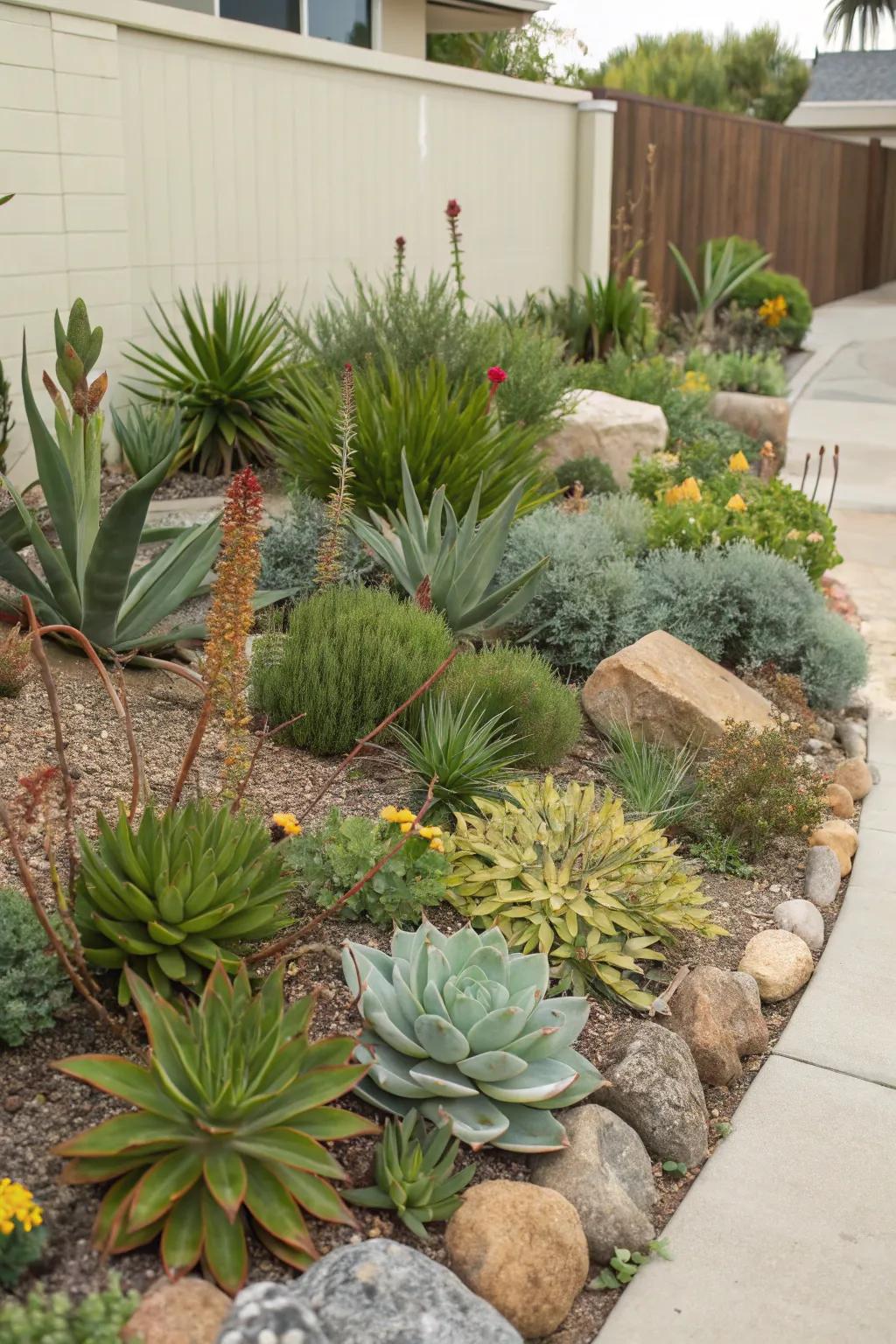 Easy-care plants ensure your garden thrives effortlessly.