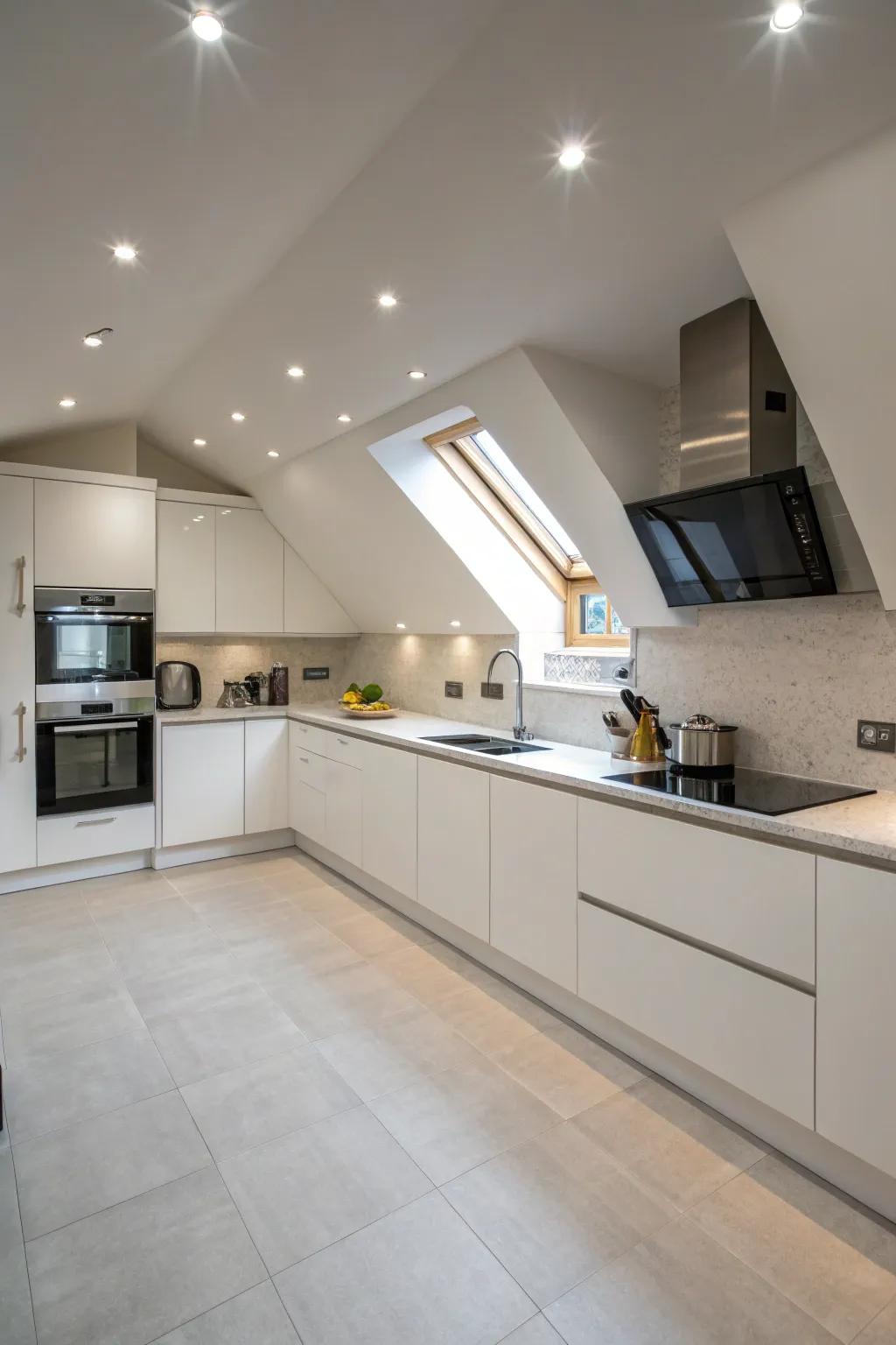 Recessed fixtures present a streamlined, discreet illumination resolution.