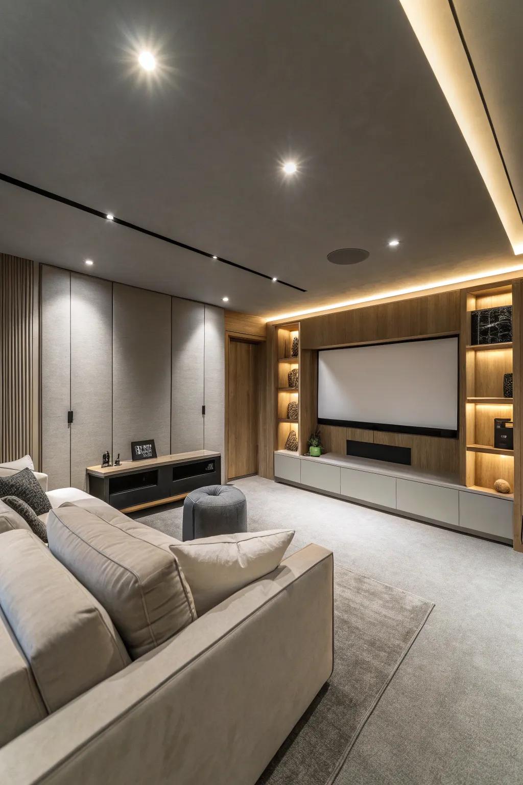 With minimalist decor, less is more.