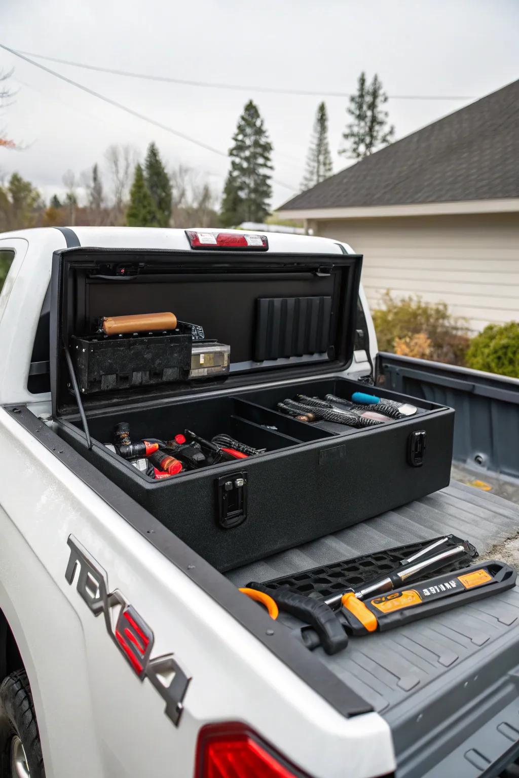 Retain your tools arranged and accessible through the use of a robust tool locker.