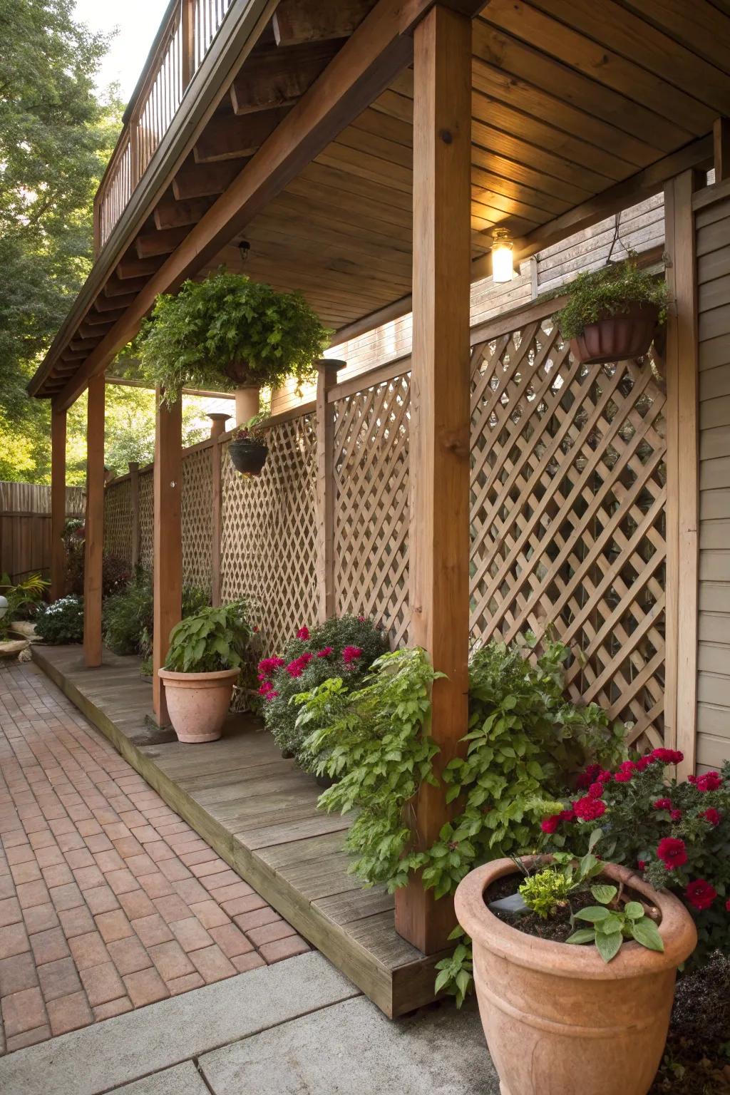 Accentuate charm with decorative touches.