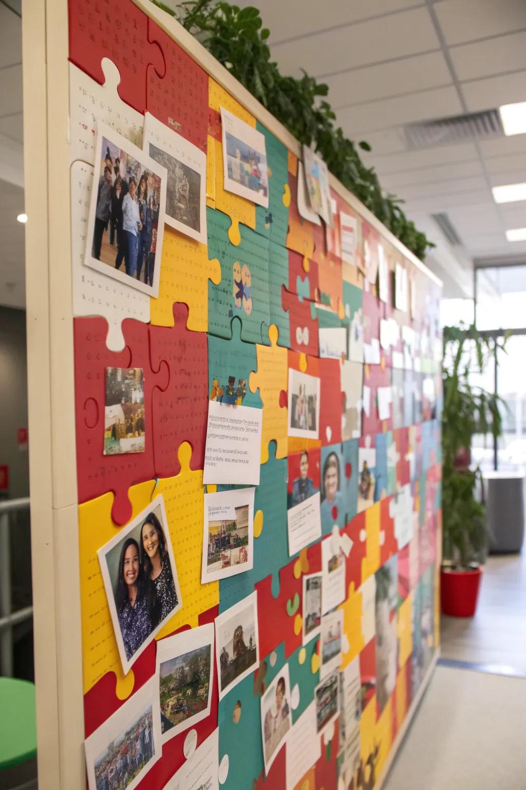 Each piece of the puzzle brings the team together.
