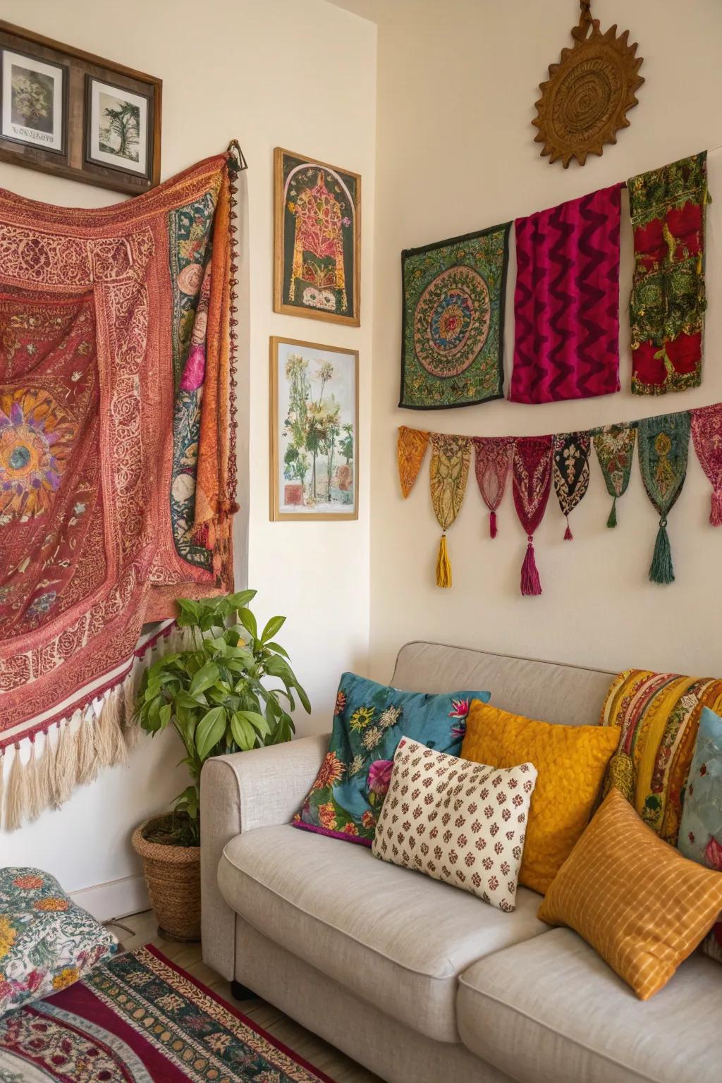 Weaves introduce texture and coziness to your decor.