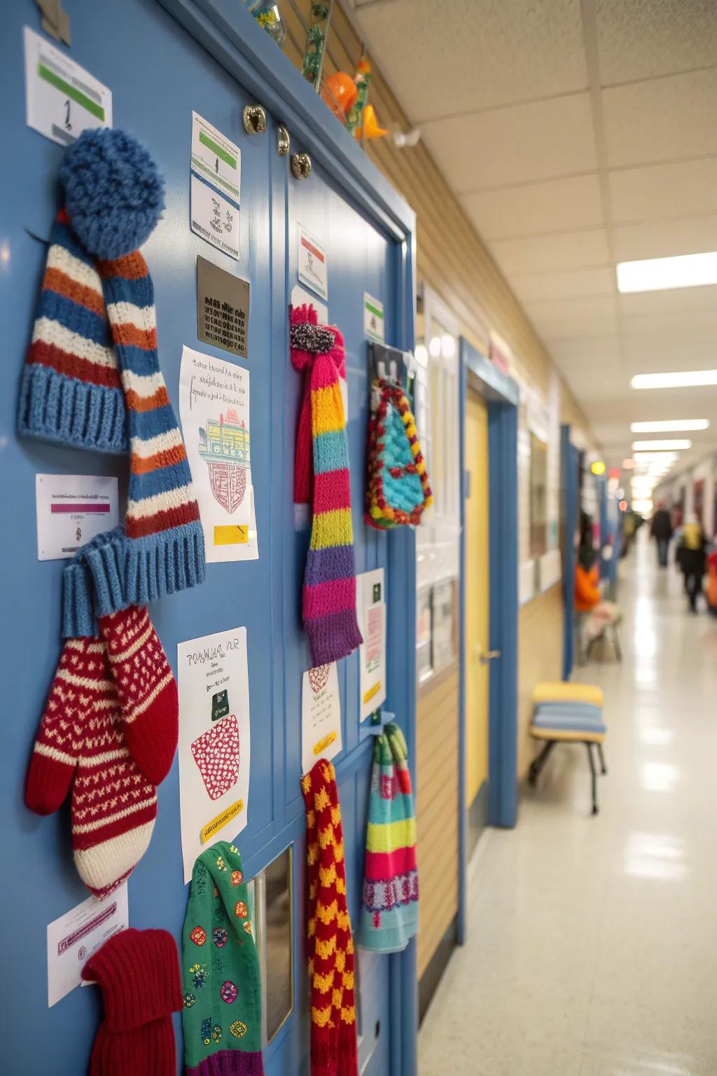 Heartfelt cold season greetings add a personalized element to this entry