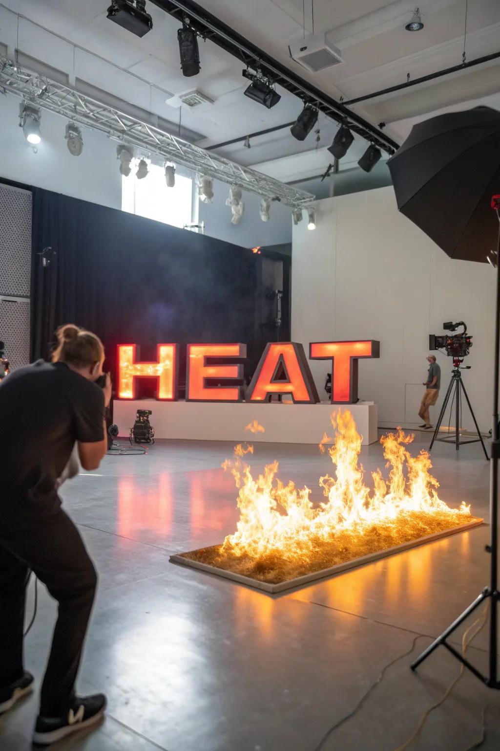Image-integrated words create dynamic displays.