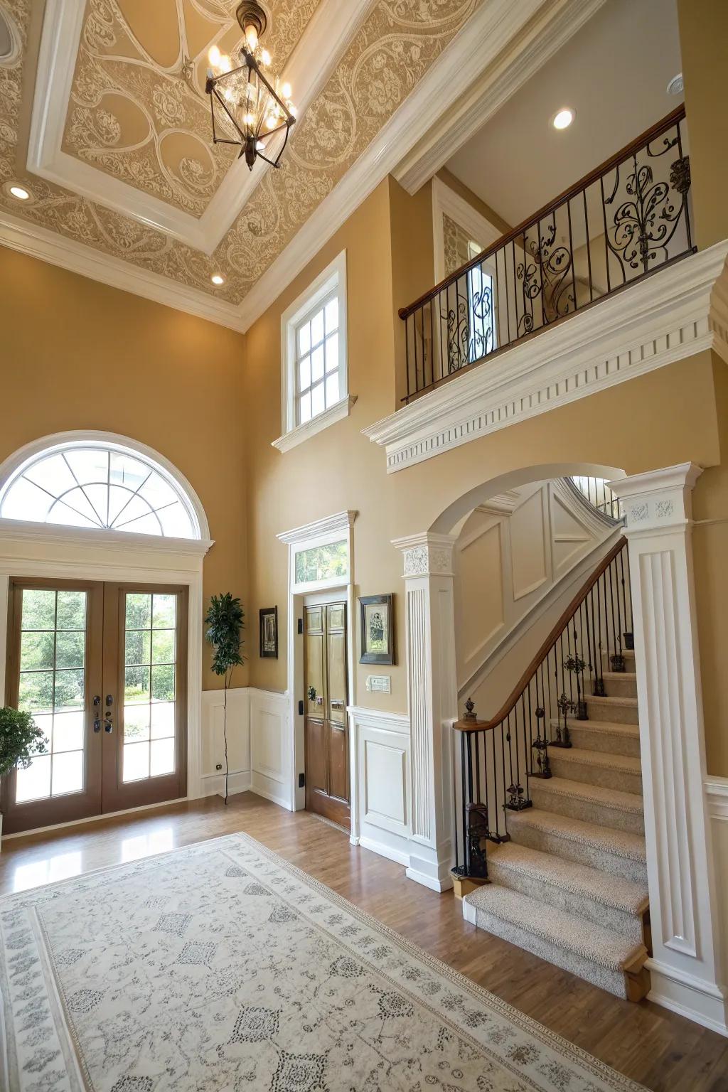 Comforting, subdued shades offer an enduring and welcoming atmosphere.