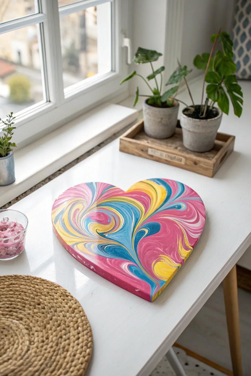 Swirl into creativity with spin art hearts! The perfect activity for little hands and big imaginations.