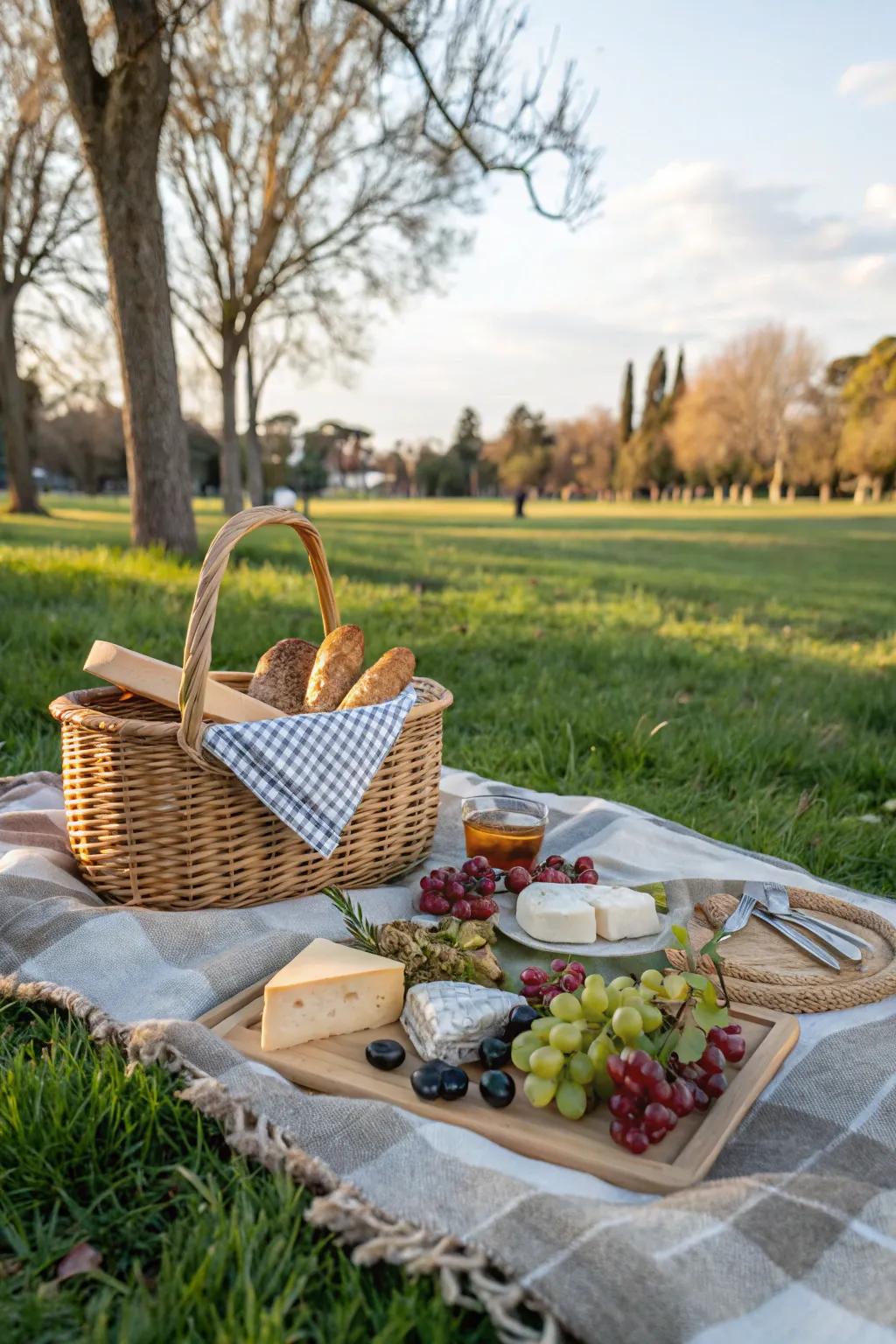 Savor the beauty of nature with a delightful picnic event to commemorate your 40th year.