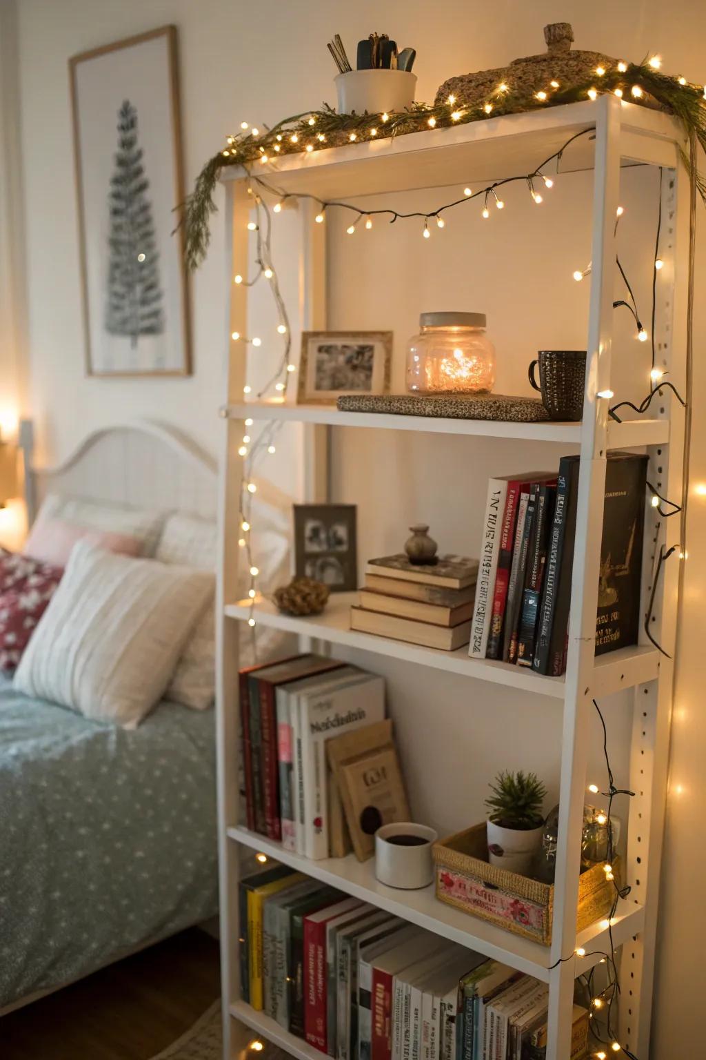 Highlight your cherished features with radiant fairy lights.