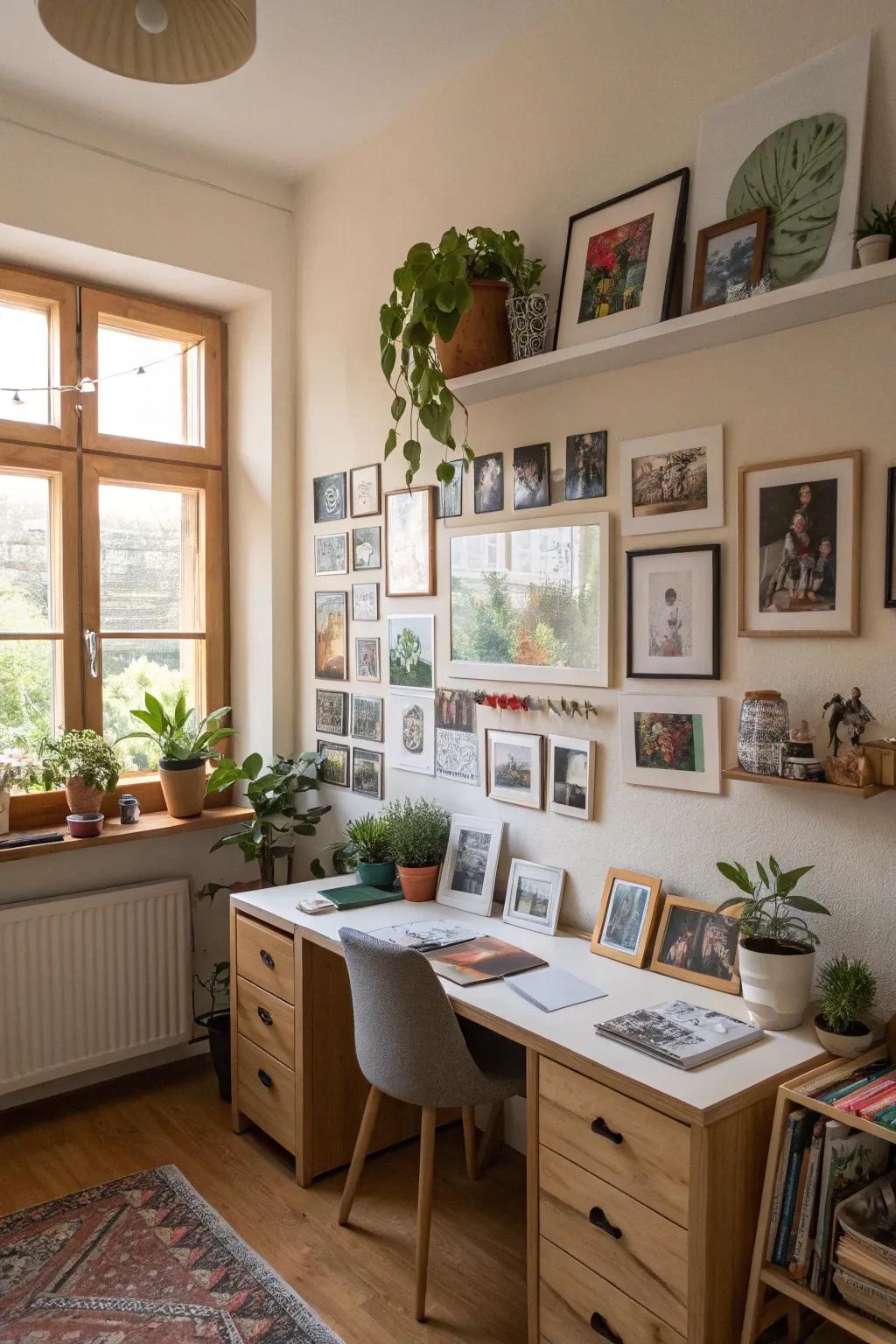 A unique touch that makes it feel like home.