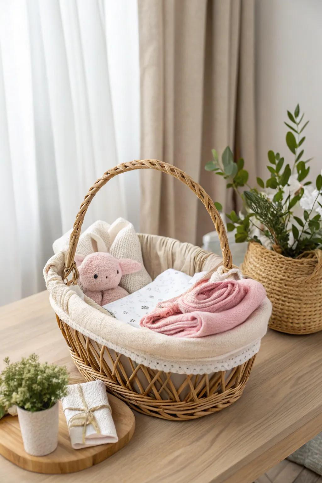 Boost your baby shower gift with a charming container wrapped in affection and style! 🎀🧸 #BabyShower #GiftIdeas #ScandinavianStyle