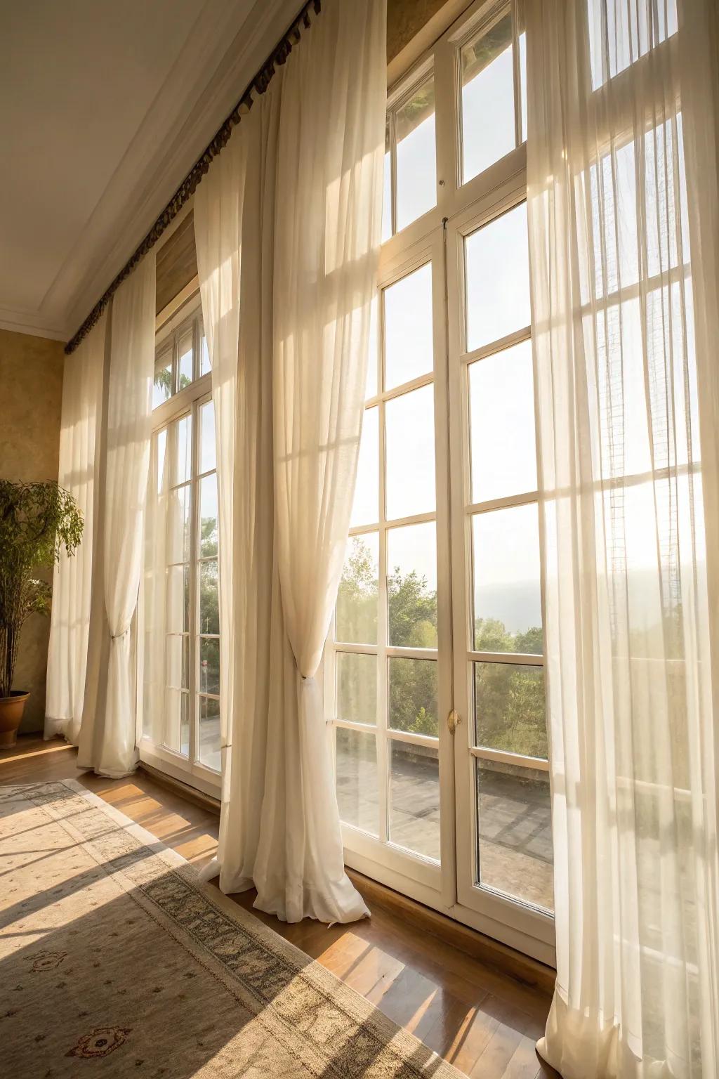 Natural light enhances the breezy coastal atmosphere.