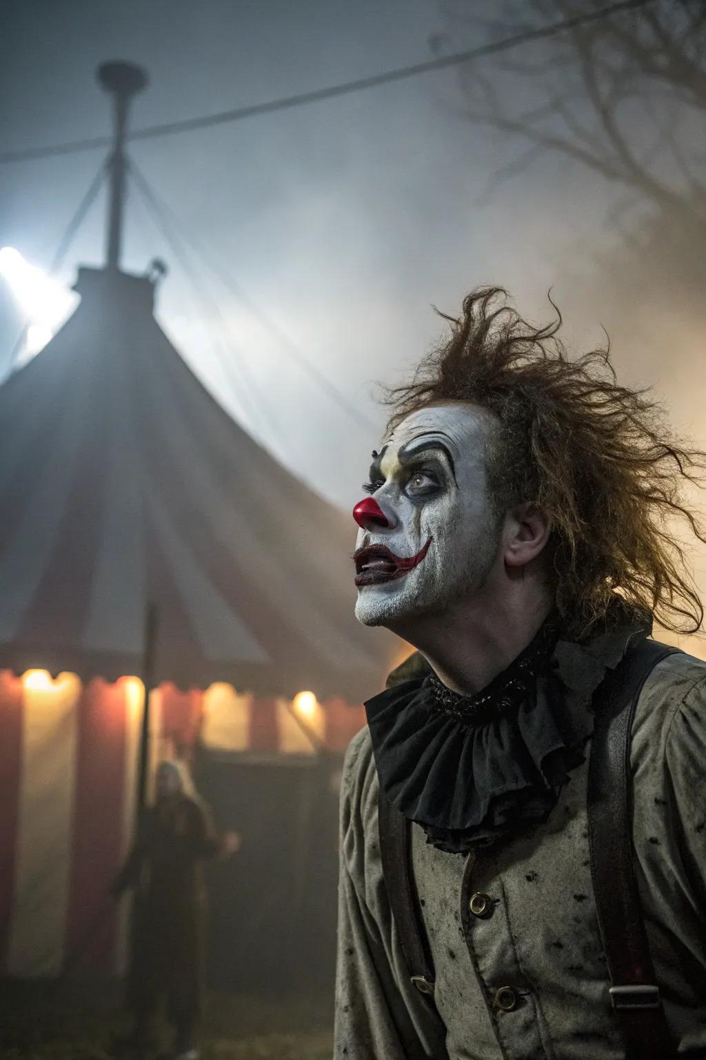 Strike a fascinating balance of mirth and darkness with a gothic jester ensemble.